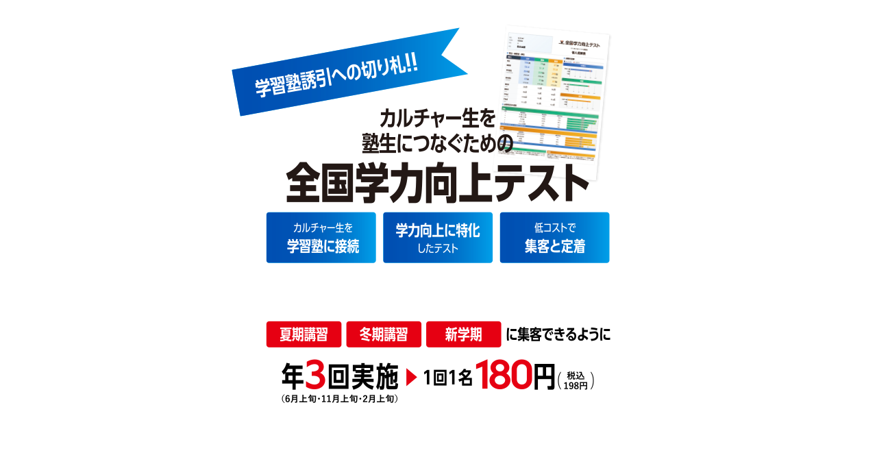 全国学力向上テスト